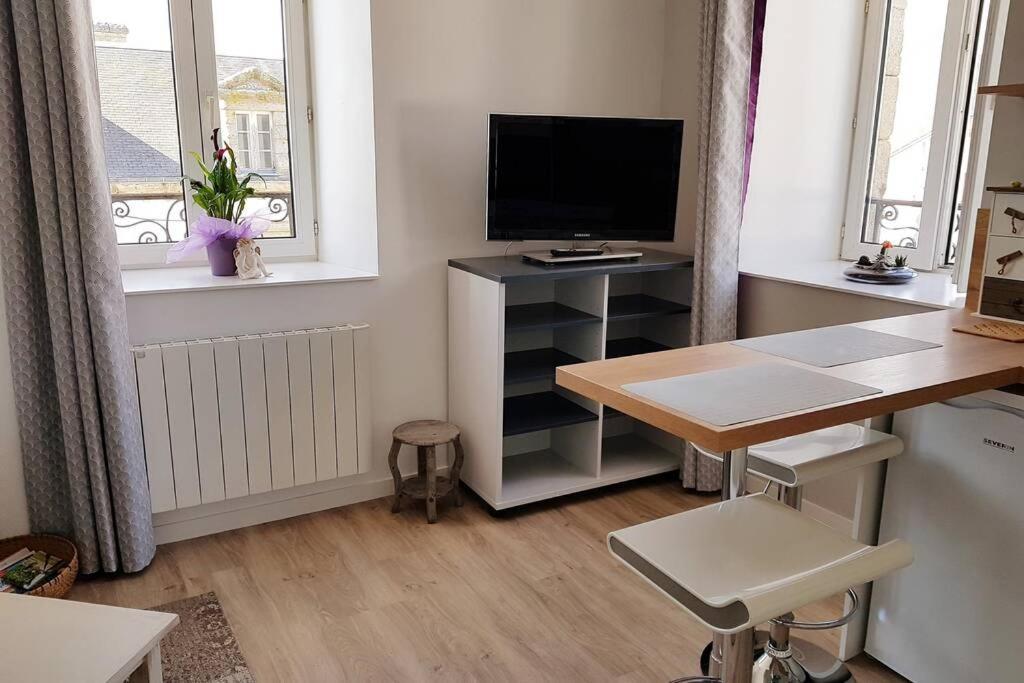 Studio Cosy Les Roses Tremieres 3 Etoiles Centre Plouharnel Proche Mer Eksteriør bilde